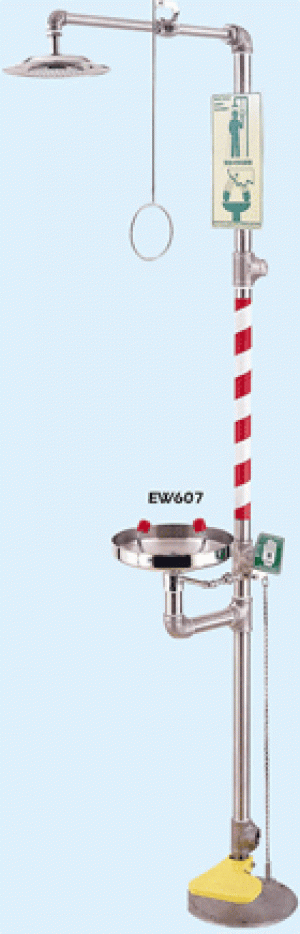 EW607 - Bồn rửa mắt khẩn cấp & vòi sen 