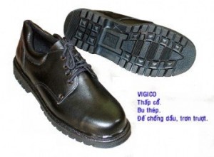 GD-016 Giày da mũi sắt thấp cổ Vigico