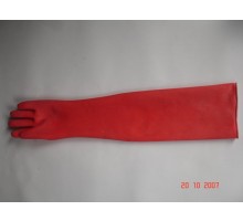 CN04 Găng tay chống axit màu đỏ 