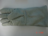 Găng tay da hàn dài 1 lớp